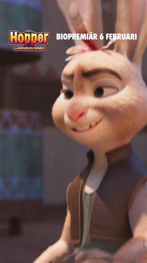 🍿'Hopper och murmeldjurets hemlighet' med röster av bland andra Toussaint ”Tusse” Chiza, Nassim Al Fakir och Ellen Bergström 🎥 På bio 6 februari. | Scanbox Entertainment Sverige