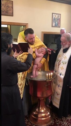 This is How We Baptize—Baptism of my Daughter Maria #orthodox #baptism #catholic #christianity