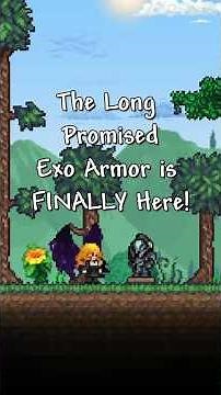 The Long Awaited Exo Armor is FINALLY Here! #terraria #calamity #calamitymod #gaming #terrariamods