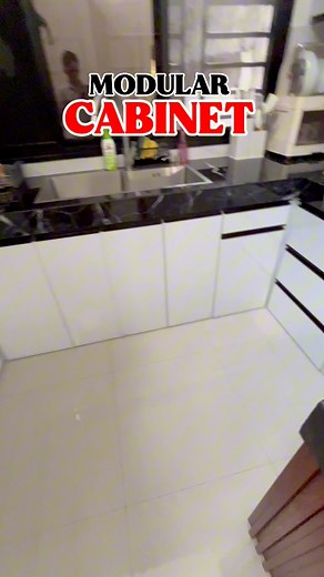 Modular aluminum kitchen cabinets #rejanoglassandaluminum #modularcabinet | Rejano GLASS &Aluminum