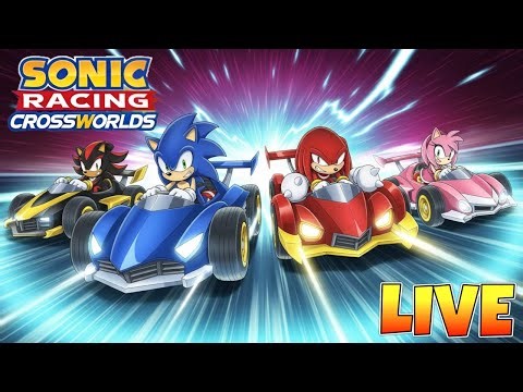 SONIC RACING CROSSWORLDS WITH VIEWERS