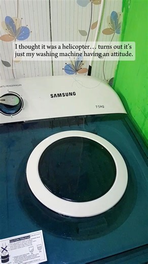 Why is my washing machine throwing a tantrum like a toddler? It’s not even Monday yet #momlife #momsoftiktok #reallifemom #laundryday #stayathomemom #momhumor #relatablemom #messyhouse #dailychaos #realmomlife #motherhoodunfiltered | ArrafanisyaStory