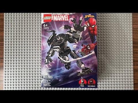 Lego Marvel Venom vs Spiderman #lego #marvel #legomarvel #legobuild #spiderman #milesmorales