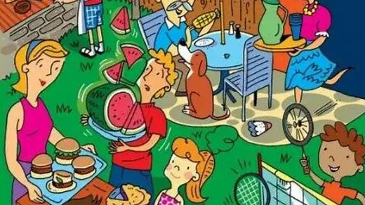 Everyone can see the dog but you need 20/20 vision to find 12 hidden objects