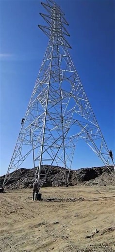 Tower bolts tightened using Torque wrench