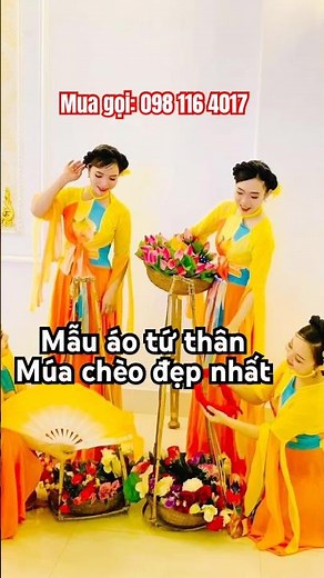 Mẫu áo tứ thân múa chèo đẹp nhất, áo tứ thân hiện đại cách điệu nổi bật. #aotuthanhiendai #aomuacheo