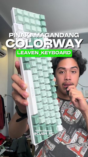Leaven keyboard #lushh #mechanicalkeyboard #leavenk720