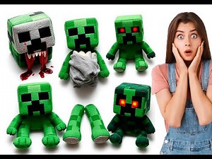 Minecraft Creeper Plush Toy (very scary)