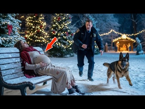 Police Officer and His K9 Found a Pregnant Woman on Christmas Night — The Truth Made Them Cry