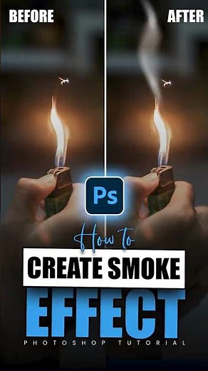 How to Make Realistic Smoke in Photoshop 2025 🔥 | #photoshopmagic