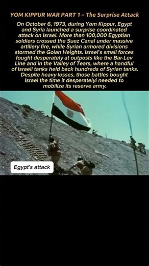 The Surprise | Yom Kippur War Part 1
