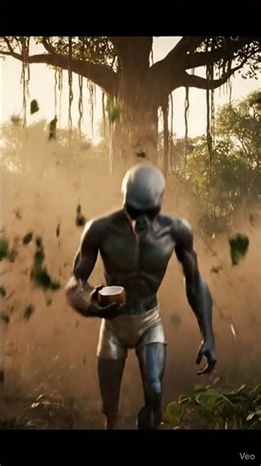 100 gorillas vs 1 alien