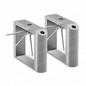 [Hot Item] Stadium Gym Access Controlled Three Arms Barriers Gate 304# Stainless Steel Tripod Turnstile Doors Sensor