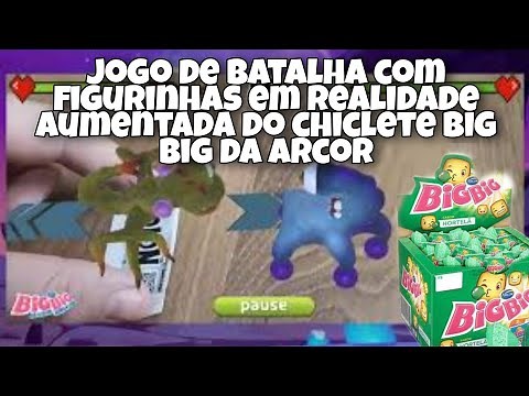 LEGAL | Chiclete big big da Arcor têm jogo de batalha com figurinhas em realidade aumentada