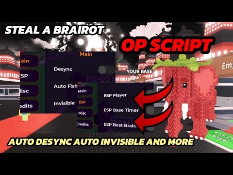 "*NEW*" - STEAL A BRAIROT OP SCRIPT - AUTO DESYNC AUTO INVISIBLE
