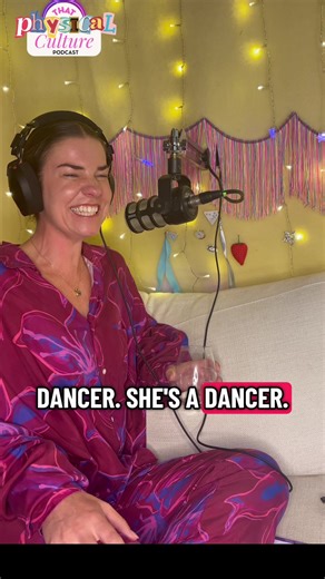 .. she’s a dancer! Renee’s life was MADE by this revaluation dropped on her by Tina. #physie #dancer #podcastclips