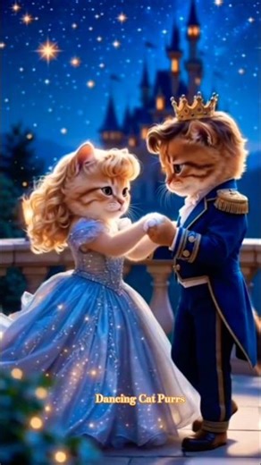 “Magical Cat Couple Dance That Feels Straight Out of a Fairy Tale ✨💖”