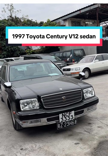 The Timeless Luxury of the Toyota Century V12 Sedan