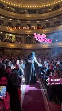 Tarja Turunen - The World of Dreams - Georgia - May 1st 2026 - TikTok