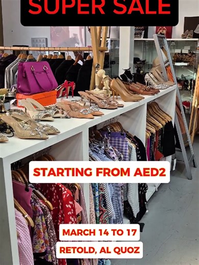 Unmissable AED 2 Sale at Retold! 🛍️