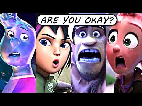 "Are You Okay?" Compilation of Random Moments | 1 Second from Animated Movies