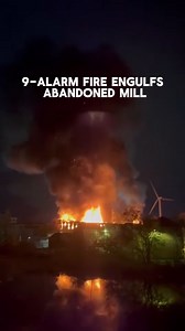 3.8K views · 21 reactions | A nine-alarm fire burned at an abandoned mill in Chelsea, Massachusetts – just north of Boston – overnight into Monday, November 18. Credit: @kayvon.lol via Storyful | KTVU Fox 2 | Facebook