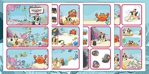 Starry-Eyed Stan Story Sequencing Cards