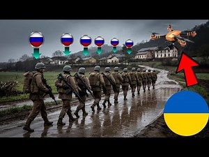Ukrainian FPV Drone Hits Russian Army - Incredible Footage captured here