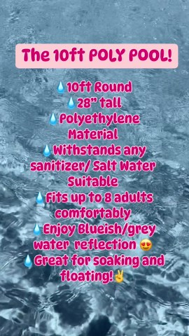 Tipsy Tanks | Stock Tank Pools | Featuring our deepest pool we carry! 💦The 10ft Poly Pool💦 The 10ft poly is 4 inches deeper than all of our other tank pools. If you are... | Instagram