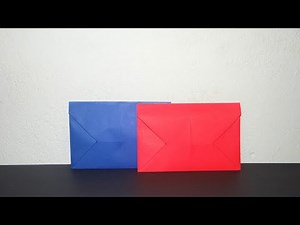 sobre 2/Cómo hacer un sobre de papel a origami fácil y paso a paso
