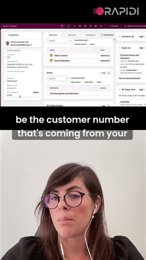 Transfer a customer from your ERP to HubSpot