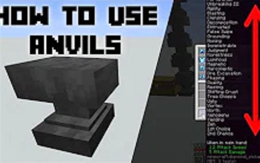 【Minecraft】还在为过于昂贵而困扰吗？你不知道的关于铁砧的秘密[gnembon]