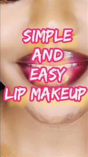 Simple & Quick Lip Makeup 💄 | Easy Everyday Lip Routine #shorts #beauty #makeup #tutorial #india