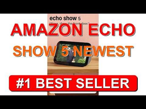 Amazon Echo Show 5 (newest model) Smart display Designed for Alexa+ 2x - B09B2SBHQK