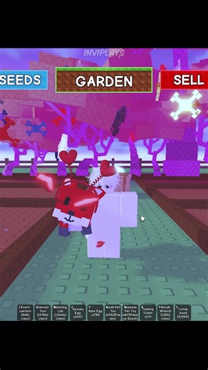 Red Rose Fox | Grow a Garden #roblox #growagarden | INVIPlays