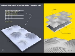 Grasshopper 008 Parametrical Roof Louver Concept