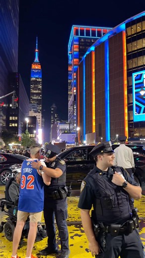 This is how NYC took over Seventh Avenue after the Knicks’ Game 1 win