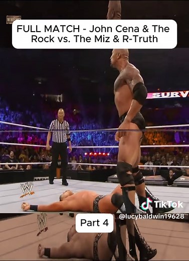 FULL MATCH - John Cena & The Rock vs. The Miz & R-Truth #fory