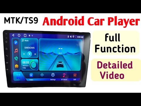 MTK / TS9 Android Car 🚗 Player|| full Function details Video