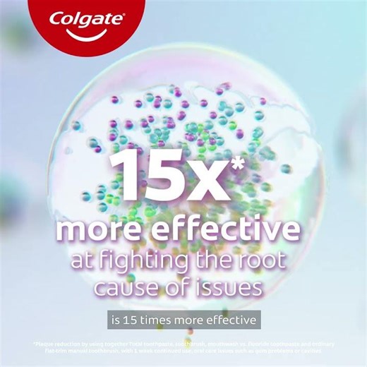 Colgate Total Active: Healthy smile, protected