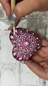 249K views · 2.3K reactions | Dot Art Mandala Heart Painting  #mandala #heart #painting #dotart #dotpainting #mandalastones #acrylic #decor #art #satisfyingart #artprocess #heartdecor #decor #artofpoints #creativity #art #love | Art of Points | Facebook