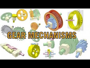 Gear Mechanism Explained in Animation|Mini Projects| Mechanical Final| Design Factory| 2020