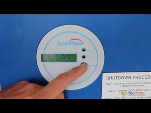 BioSolar Owners Hub: How to Read and Monitor The Samil Single Tracker Inverter