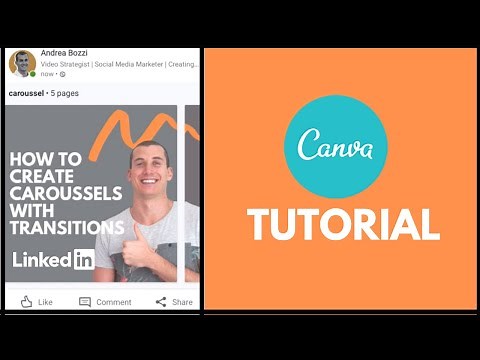 How to create a LinkedIn Carousel with Transitions on Canva
