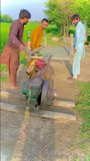 How to start engine.diesel engine start up.water pump start