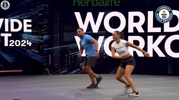 Herbalife sets Guinness World Records with 2024 Worldwide Workout