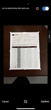 Scan documents from your phone(OneDrive)