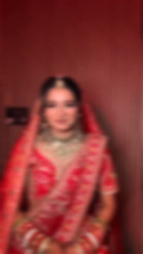 PRATIK KUMAR on Instagram: "Beautiful bride 🦢✨🦢 . Mua @pratikmakeover . #beautifull #bride #aligarh #explore #instagram #bride #india #viral #instagood #trending #reels #instagood"