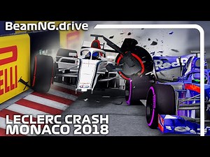 RECREATE REAL CRASH #1 | 2018 Monaco Grand Prix | F1 mod