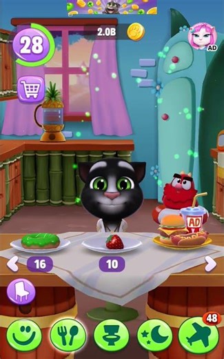 new game play video tom 2##tom #shorts #shortvideo #talkingtom2gameplaylevel100 #4k